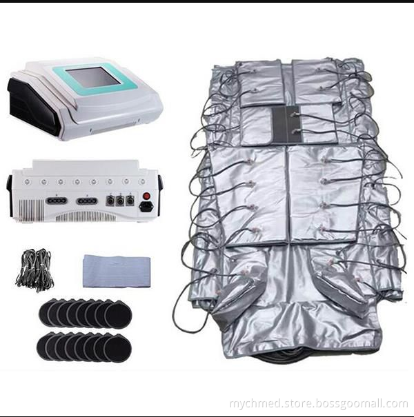 High Energy Pressotherapy lymph drainage vacuum air massage infrared blanket