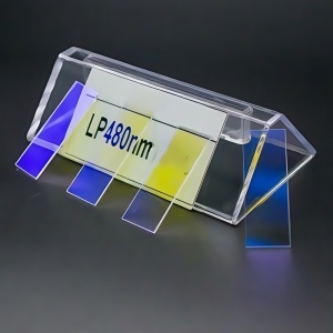 68x15x1.0mm 480nm Longpass Filter for IPL Redness