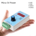 Handheld Adjustable Current Voltage Analog Simulator 0-10V/2-10V 0-20mA/4-20mA Signal Generator Signal Sources Output