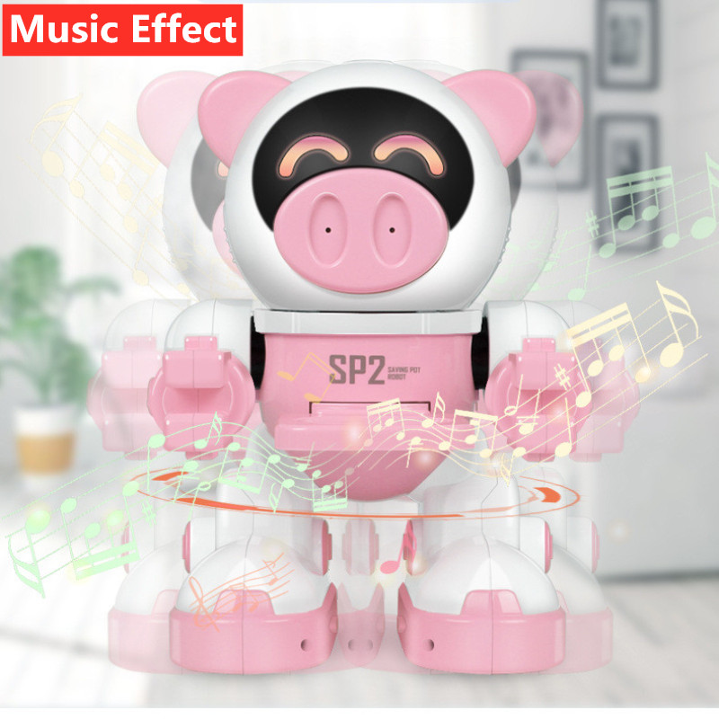 Smart Intelligent RC Robot Toy Can Recording Music Speaking Walking Speak English Robot piggy bank robot kid friend toy gifts