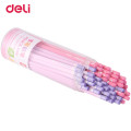 Deli 50 Pcs/Set Standard Pencil 2018 New Set Of Pencils 2B Office & School Supplies Cute Simple Design Pencils For Drawing 40DS9