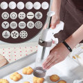 Cookie Press Kit - Cookie Press Making Gun Biscuits Cake Mold Cookie Press Maker Machine Dessert Decoration