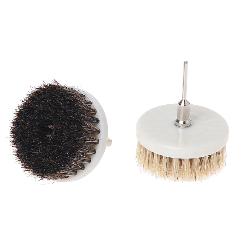 Black Cleaning Brush 60mm Drill Powered Scrub Heavy Duty Cleaning Brush With Stiff Bristles Tools Used for sink cleaning