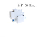 1 Pole 1/4" OD Water Tank High Pressure Switch Normally Close Hose Connection Reverse Osmosis System With Crimp Terminal
