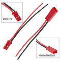 15 Pairs Good Quality JST Connector Plug Cable Male and Female 100mm / 150mm for RC Battery