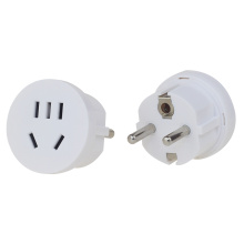 AU US To EU Adapter CN China Plug Adapter Australian AU To Euro KR Power Adapter Travel Plug Converter 2 Round AC Wall Charger