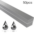 50pcs Aluminum Solution Welding Flux-Cored Rods Metalworking Tool Replacement