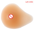 Silicone Chest Fake False Breast Prosthesis Super Soft Silicone Gel Pad Supports Artificial Spiral 150g-400g