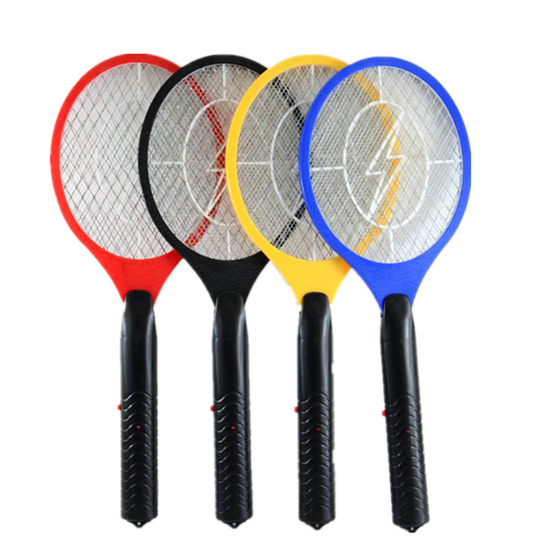 1 Pcs Electric Hand Held Bug Zapper Insect Fly Swatter Racket Portable Mosquitos Killer Pest Control for Bedroom Outdoor