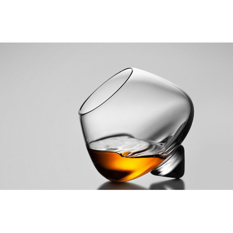 Big Size Rotate Jack Whiskey Rock Glass Large Roly-poly NMD Verre Whisky Cups Spirit XO Red Wine Tumbler Brandy Snifters Glasses