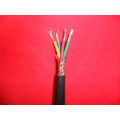 Copper core PVC insulated and shielded PVC sheathed flexible cable