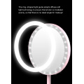 Illuminated Makeup Mirror Ring Light LED HD Vanity Mirror Smart Touch Control Stand Up Desk Table Mirror USB Charge
