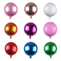 50pcs/lot 18inch Round Foil Balloons Brown Helium Balloon Birthday Party Wedding Decorations Party Supplies Globos