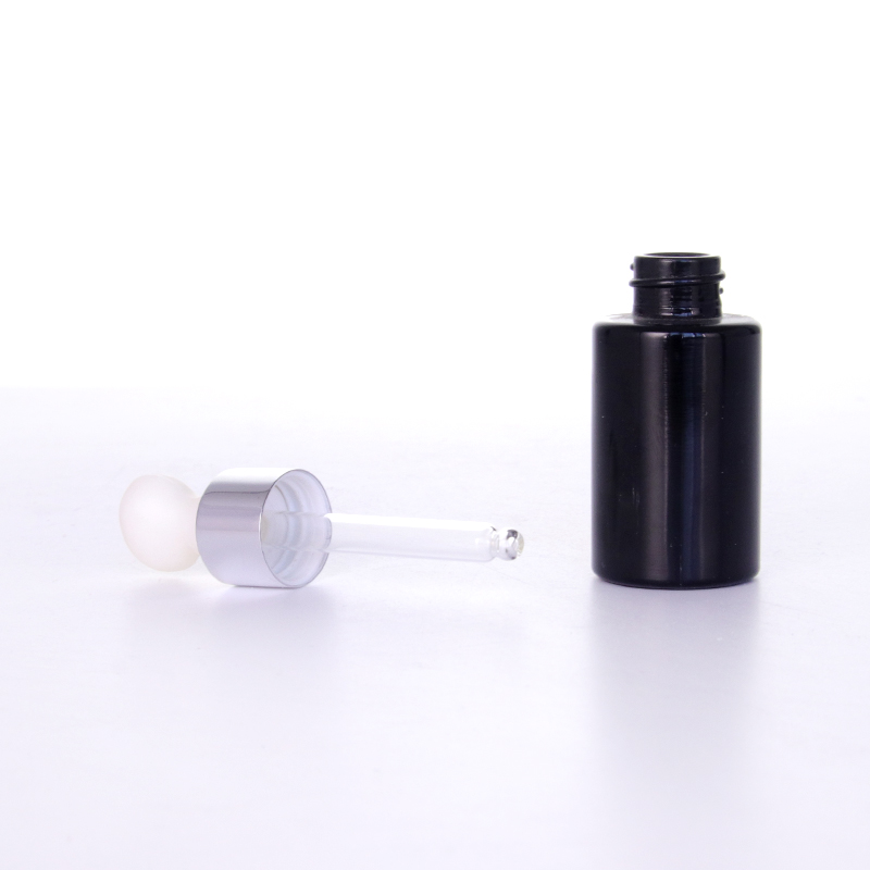 Black Essential Oil Bottles With White Rubber Bulb3 Jpg