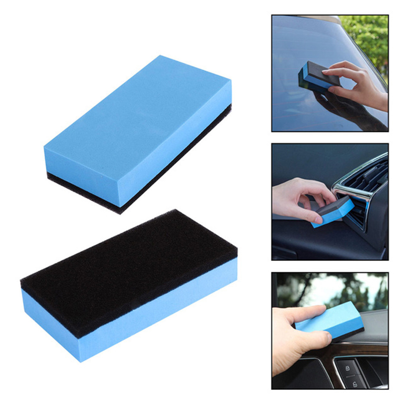 Cleaning Lacquer Car Coating Sponges Ceramic Glass Applicator Pad Wash Foam Car Cleaner Car Brush Auto Washer Care Washing Tools