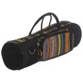 IRIN Portable National Style Trumpet Bag Waterproof Oxford Soft Cotton Carrying Handle Bags Case Double Zippers with Front Pocket