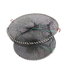Strengthened 2-3 Holes Automatic Fishing Net Shrimp Cage Nylon Foldable Crab Fish Trap Cast Net Cast Folding Fishing Network
