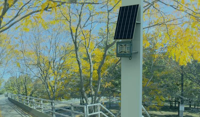 Solar Powered Security Reflector LED Solar Flood Light