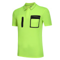Men's Soccer Training Jersey Football Referee Uniform Clothing Judge Polyester Soccer Uniforms T-shirt
