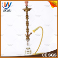 Stainless Steel Water Pipes Nargile Tobacco Golden Shisha Hookah