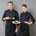 Chef Uniform Long-sleeved Qiu Dong Outfit Multifunctional Hotel Catering Canteen Chef's Tooling
