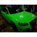 50CM*1M/2M/3M/4M/5M/6M Car Styling Gloss Fluorescent Yellow green Vinyl Sticker Glossy Fluorescent Car Wrap Foil Self Adhesive