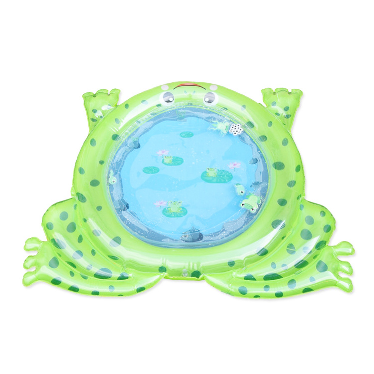 Frog Shape Baby Water Mat Baby Educational Toys 5
