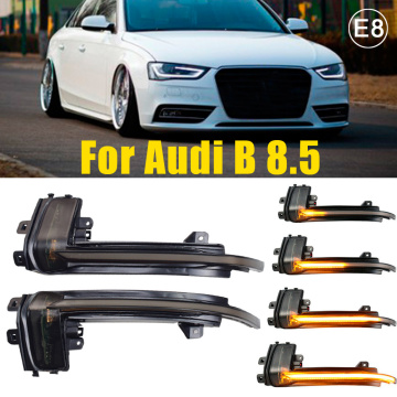 For Audi A4 A5 S5 B8.5 B8 RS5 RS4 S6 S4 Dynamic Indicator Blinker Startup Breath Light 2 pcs Side Wing Superb Mirror Indicator