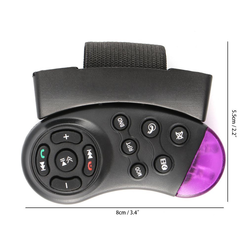 11 Key Portable Car Remote Control Universal Car For MP5 Multimedia Player CD DVD VCD Steering Wheel Wireless Remote Control