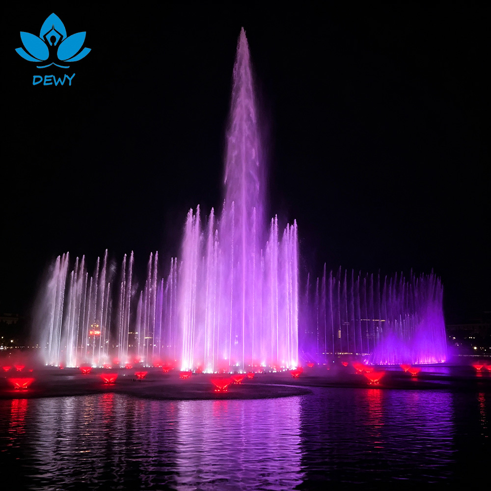 lake dancing fountain