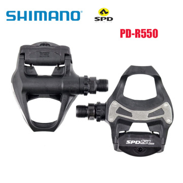 Road Bicycle Pedals SPD-SL PD-R550 Pedals Road Bike Pedals Self-locking Pedal With Cleats R550 Bike Pedal Bicycle Accessories
