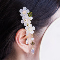 Antique hanfu hairpin fresh cherry blossom put cos hair everyday Chinese elements on duckbill clip to fairy