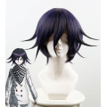 6PCS Anime Danganronpa V3 Ouma kokichi Cosplay Costume Japanese Game School Uniform Suit Outfit Suit hat and wig free delivery