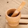 New Manual Wooden Mortar Pestle Grinding Bowl Set Garlic Press Ginger Crush Pot Spice Grinder Mortar Pestle Set Kitchen Tool