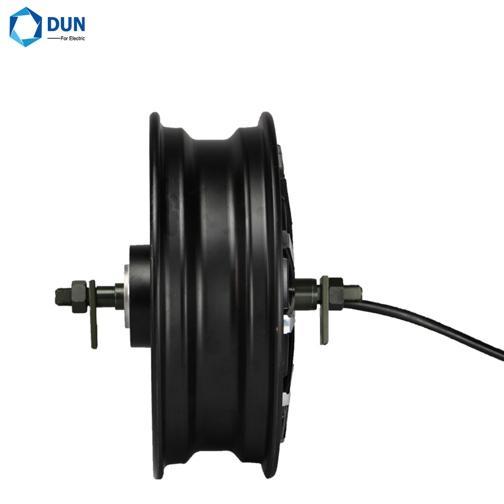 QSMOTOR 12inch 3000W 74kph Hub Motor with EM100SP Controller for Electric Scooter Motorcycle