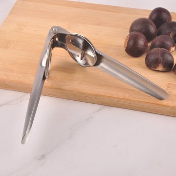 Stainless Steel Chestnut Opener Chestnut Cross Opener Nut Shell Opener Walnut Clamp Kitchen Tool Nut Opener Cutter Gadgets