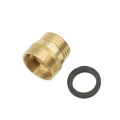 Garden Faucet Adapter M22 Female/M24 Male Outer Thread To 1/2" Male Tap Accessories Drip Irrigation Fittings Connector 1 Pcs
