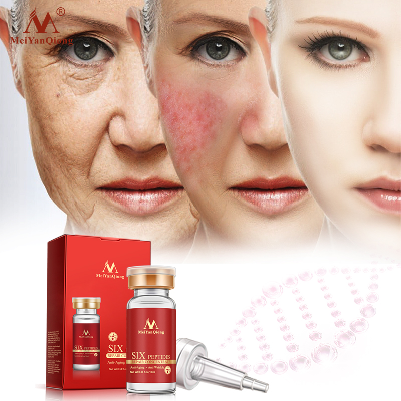 Six Peptides Repair Concentrate Rejuvenation Emulsion Anti Wrinkle Serum For Face Skin Care Products Anti-aging Acid