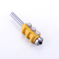 1pc 8mm Shank Triple Flute Molding Router Bit Line knife Woodworking cutter Tenon Cutter for Woodworking Tools