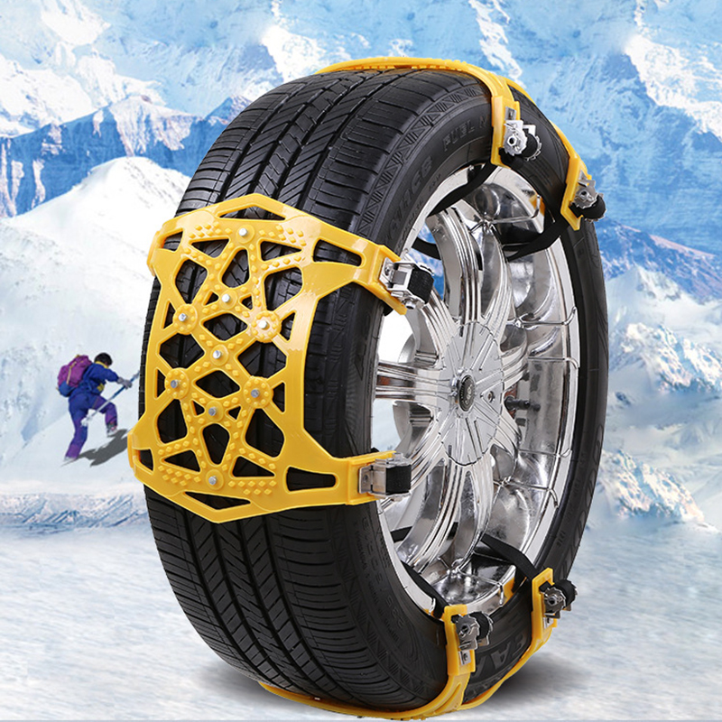 New Winter Truck Car Snow Widened Tire Chain Thickening Anti-skid Belt Easy Installation For Snow Mud Car Truck Wheel Tyre