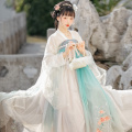 Women Chinese Traditional Hanfu Costume Lady Vestidos Han Dynasty Dress Embroidery Tang Dynasty Princess Folk Dance Clothing