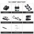 5G 1080P 3Battery