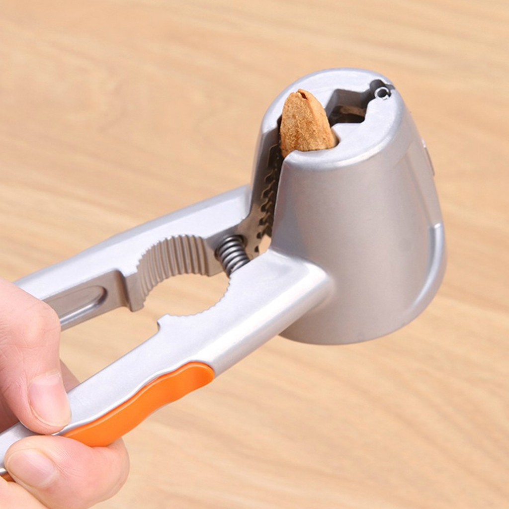 Multifunction Chestnut Clip Nut Cracker Opener Sheller Walnut Pliers Metal Cutte Walnut Clamp Multifunctional Nut Opener