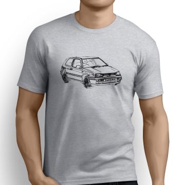 2019 Hot Sale Fashion Summer Casual Man T Shirt Good Quality German Classic Car Fans Golfer Gti Mk3 Inspired Car custom Tee