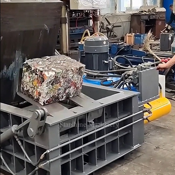 aluminum cans baler 