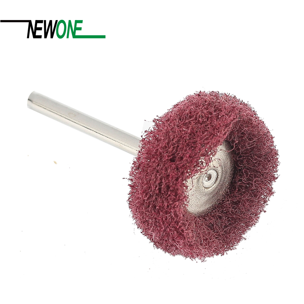 25 Pieces 1/8" 3.2mm Shank Abrasive Wheel Buffing Polishing Metal Surface Wheels fits Rotary Tool Dremel Accessories