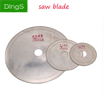 1pcs Diamond Circular Saw Blade 3/4/5/6/8 Inch Ultra-thin Cutting Arbor Disc Cut Jade Discs For Agate Glass Gems Stone Slits