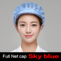 full net  sky blue