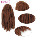 YxCheris Bob Marley Braids Hair Soft Afro hair Kinky Curly Natural Hair Style Synthetic Braiding Hair Crochet Braids