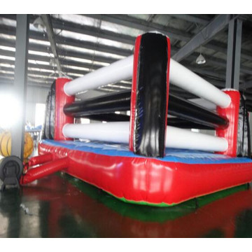 Popular Children Inflatable Boxing ring Jumper Bouncer with Two Pairs Of Free Boxing Gloves